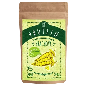 NATU Hrachový protein 200 g BIO